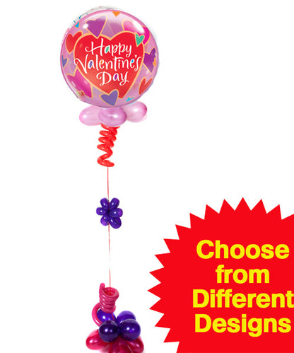 Valentine Bubble Balloon - PartyFeverLtd