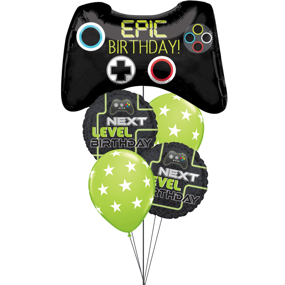 Giant Game Controller | Birthday Balloon Bouquet | Party Fever – Party ...