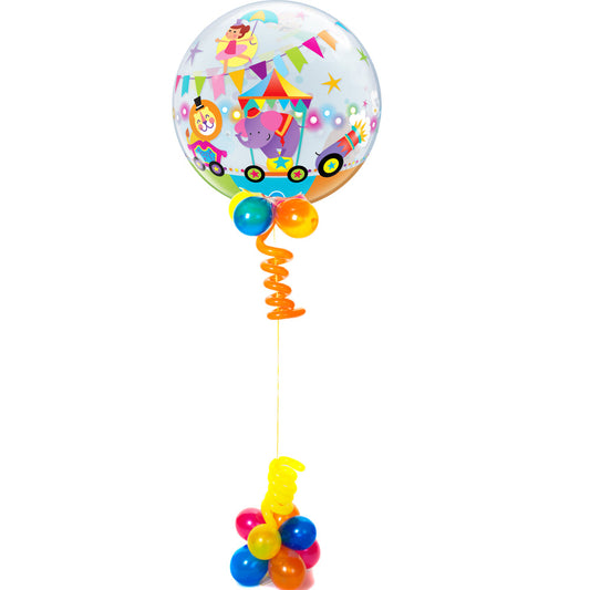 Circus Bubble Balloon Bouquet - PartyFeverLtd