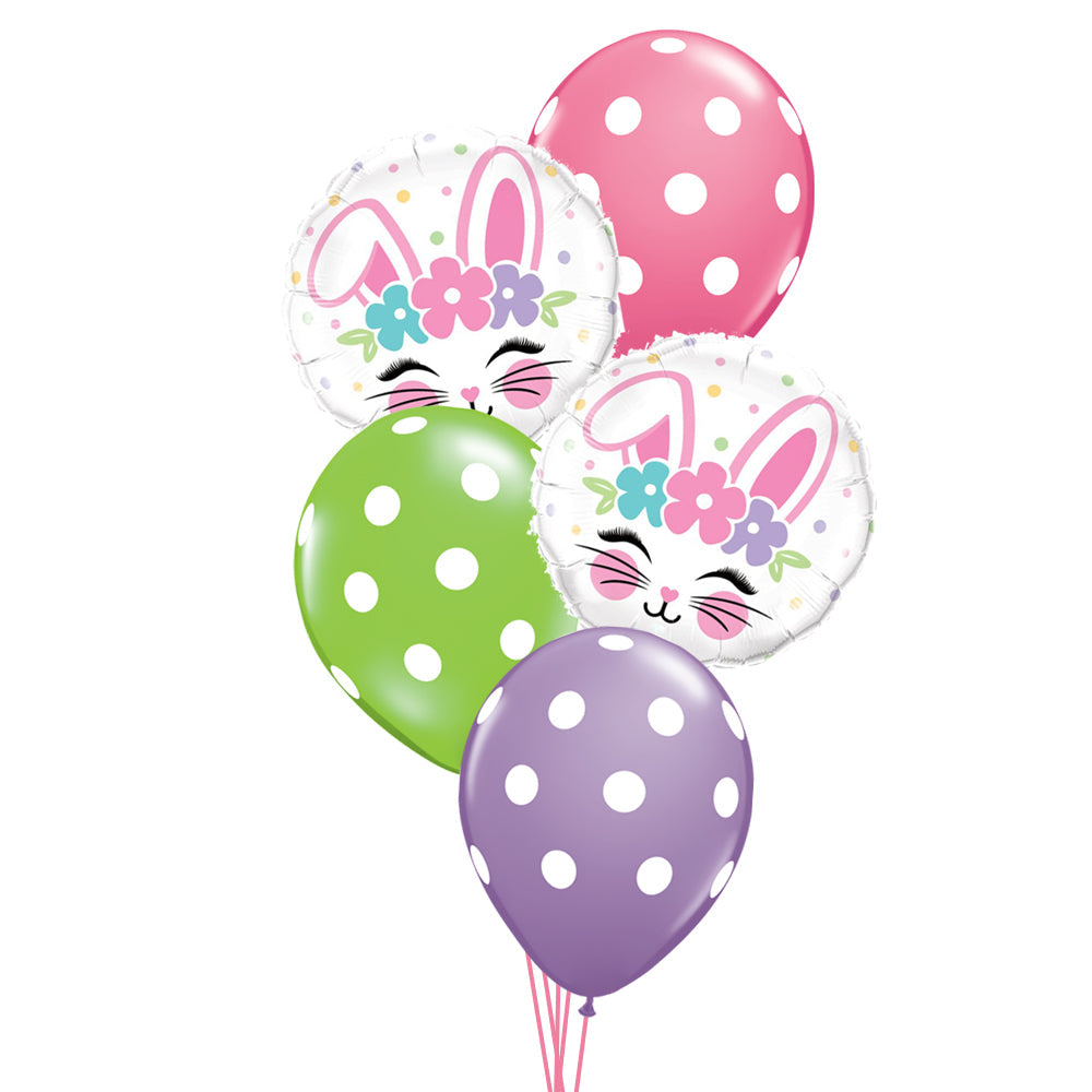 Easter Bunny Balloon Bouquet