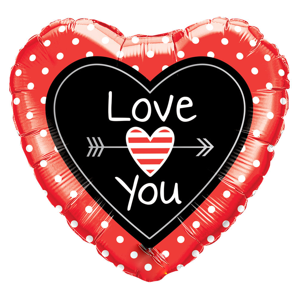 Dotty I Love You Balloon Range - PartyFeverLtd