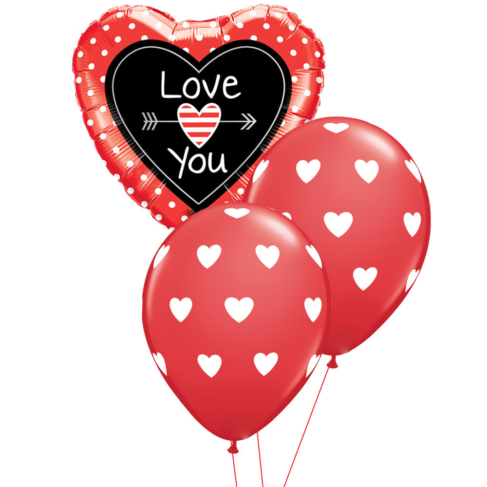 Dotty I Love You Balloon Range - PartyFeverLtd