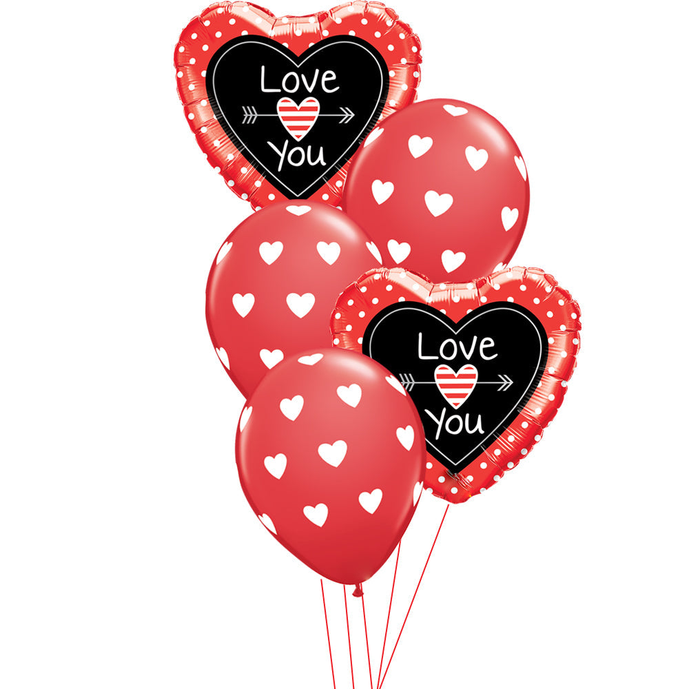 Dotty I Love You Balloon Range - PartyFeverLtd