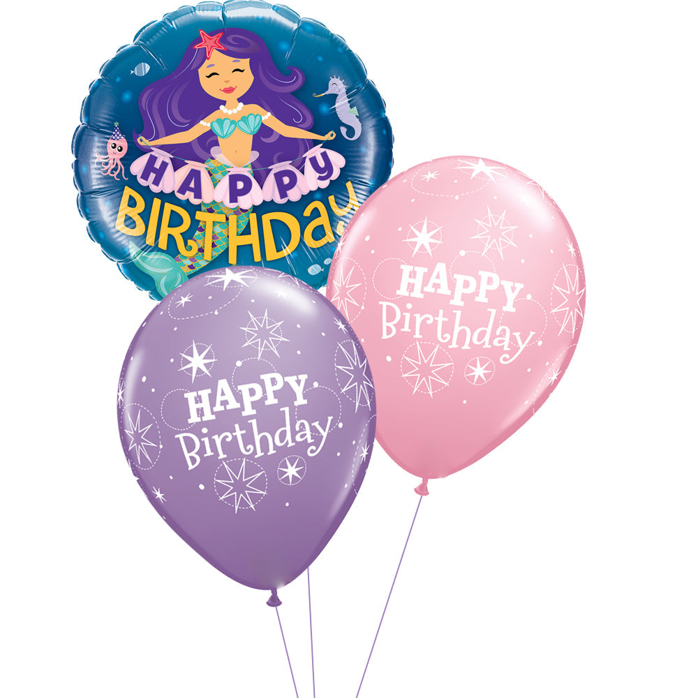 Mermaid Balloon Range - PartyFeverLtd