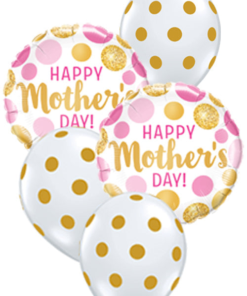 Mother's Day Dots Balloon Collection - PartyFeverLtd