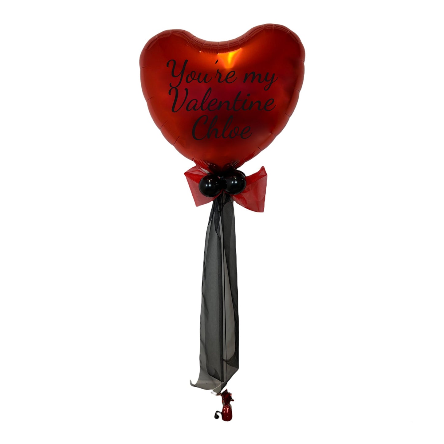 Personalised Supersize Valentine Heart Balloon