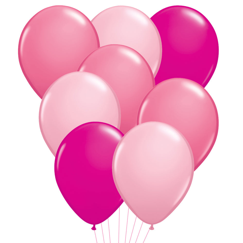 Pink Mix Balloons - PartyFeverLtd