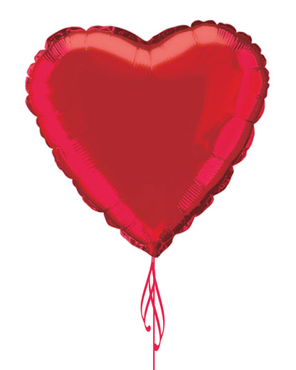 Red Heart Balloons - PartyFeverLtd