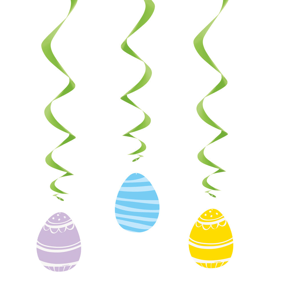 Easter Swirl Decorations