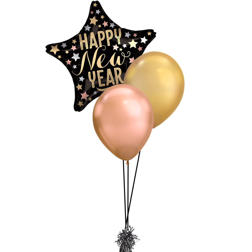 Satin Star Table Bouquet | New Year Balloons | Party Fever – Party Studio