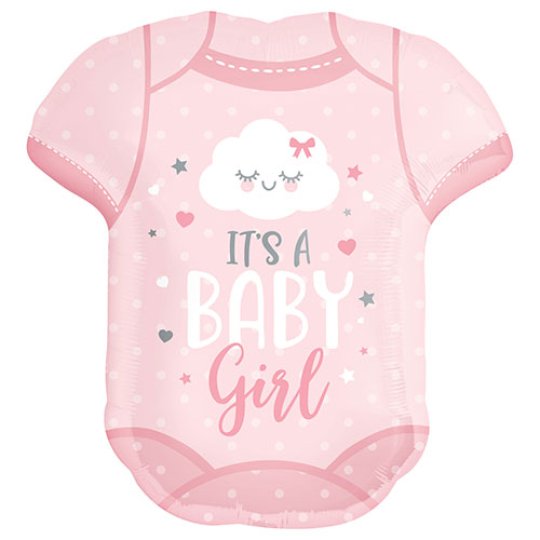 Pink Baby Onesie Balloon