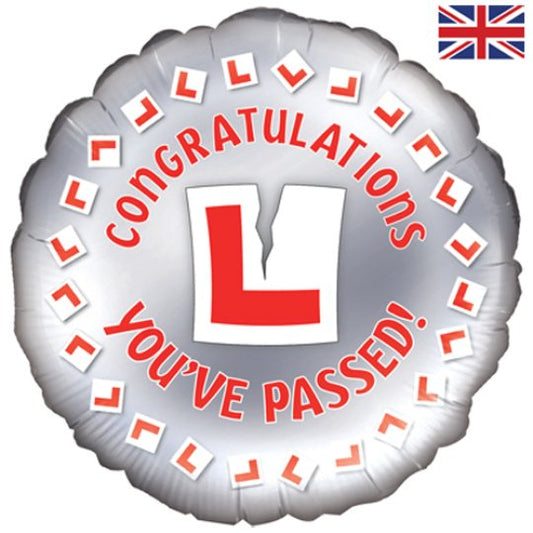 L Plates You've Passed Balloon