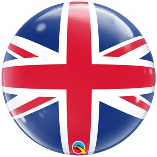 Union Jack Bubble Balloon