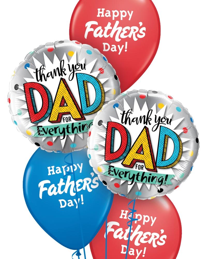 Father's Day Balloon Bouquet - PartyFeverLtd