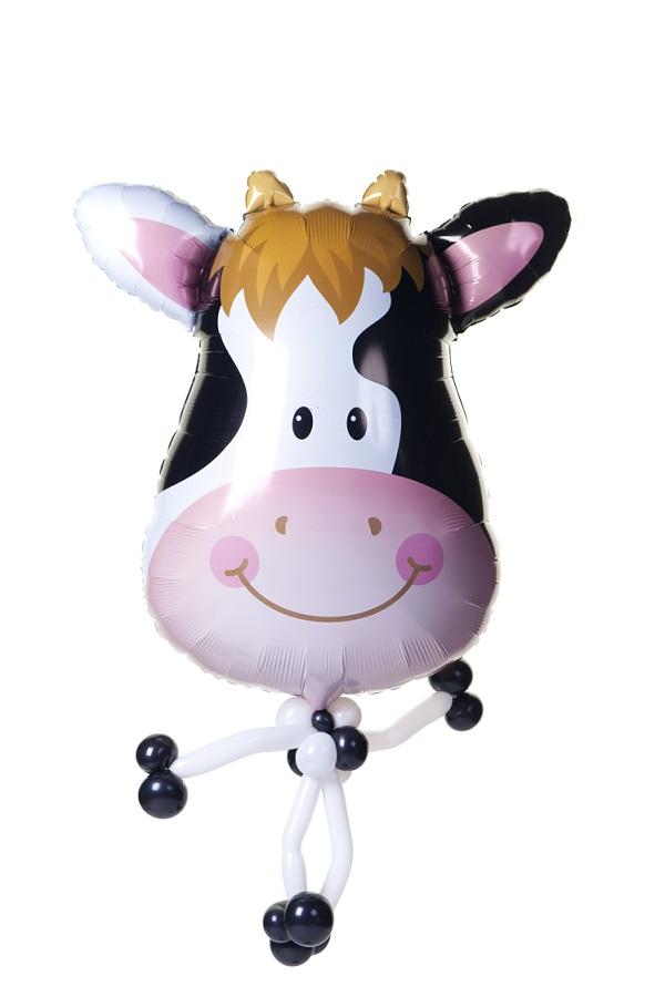 Cow Balloon Bobble Head - PartyFeverLtd