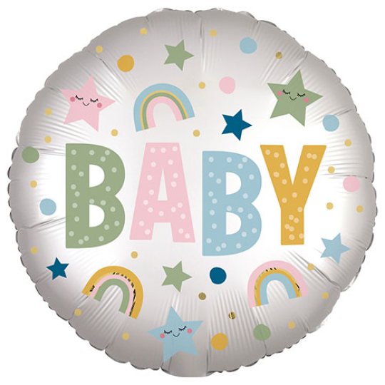 Baby Satin Pastel Balloon