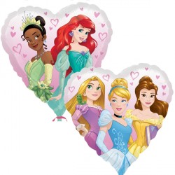 Disney Princess Heart Balloon - PartyFeverLtd