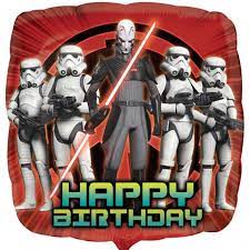 Star Wars Rebels Happy Birthday Balloon - PartyFeverLtd