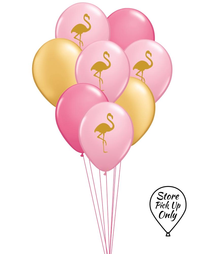 Flamingo Birthday Mix Balloons - PartyFeverLtd