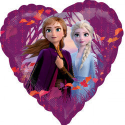 Frozen 2 Heart Balloon - PartyFeverLtd