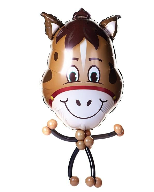 Horse Balloon Bobble Head - PartyFeverLtd