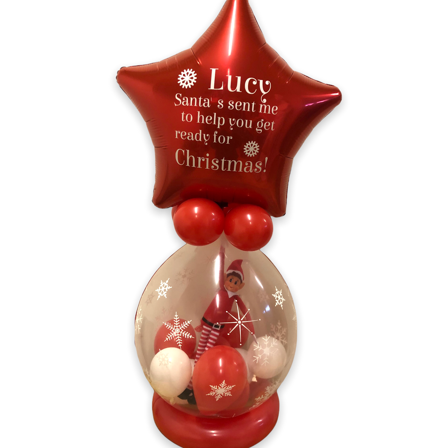 Personalised Elf Balloon