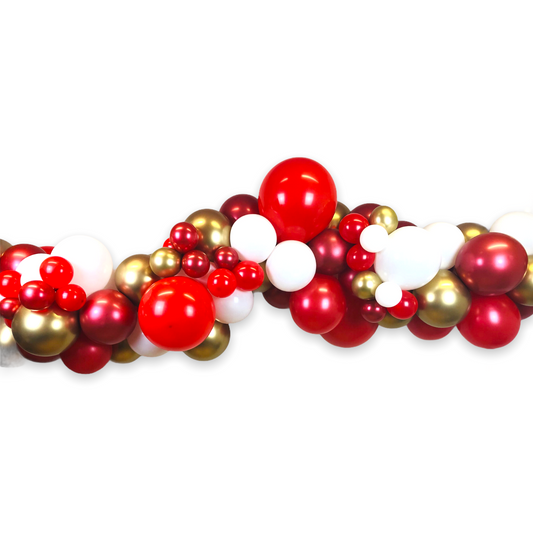 Joyful Red Balloon Garland