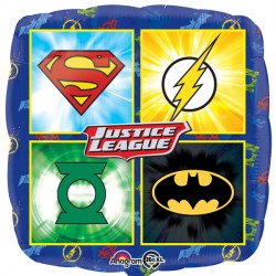 Justice League Square Balloon - PartyFeverLtd