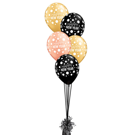 New Year Dots Latex Bouquet