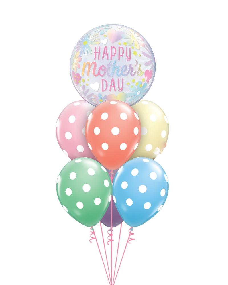 Mother's Day Classic Pastel Bubble Bouquet - PartyFeverLtd