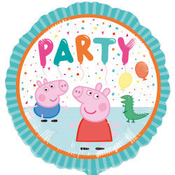 Peppa Pig & George Party Balloon - PartyFeverLtd