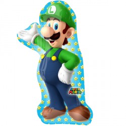 Super Mario Luigi Supershape Balloon - PartyFeverLtd