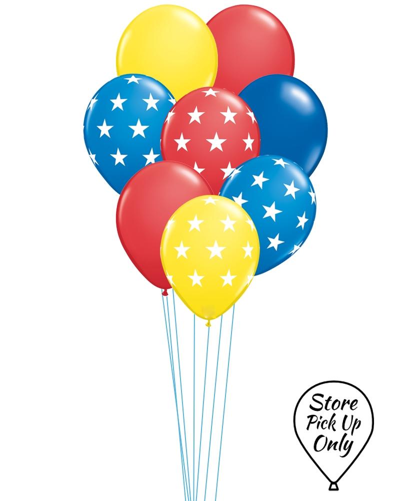 Superhero Mix Party Balloons - PartyFeverLtd