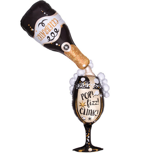 Pop Fizz Clink Multi Shape Balloon