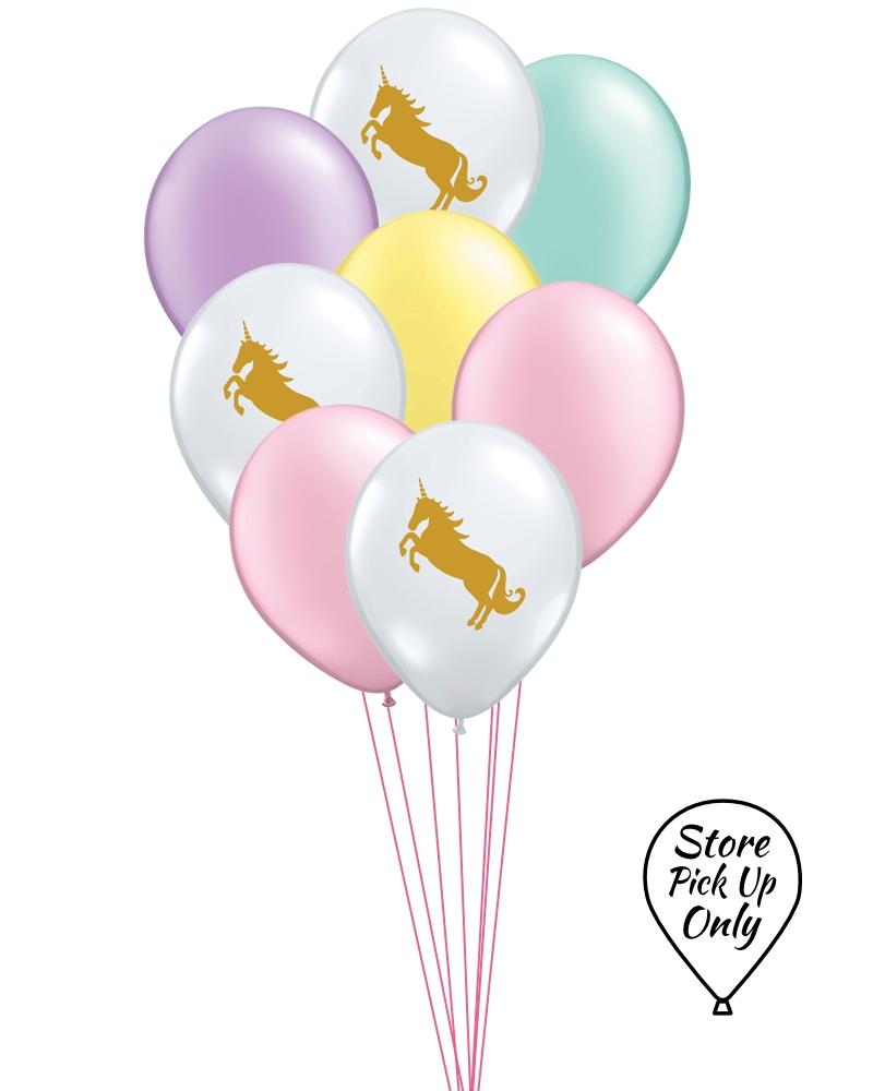 Unicorn Birthday Mix Balloons - PartyFeverLtd